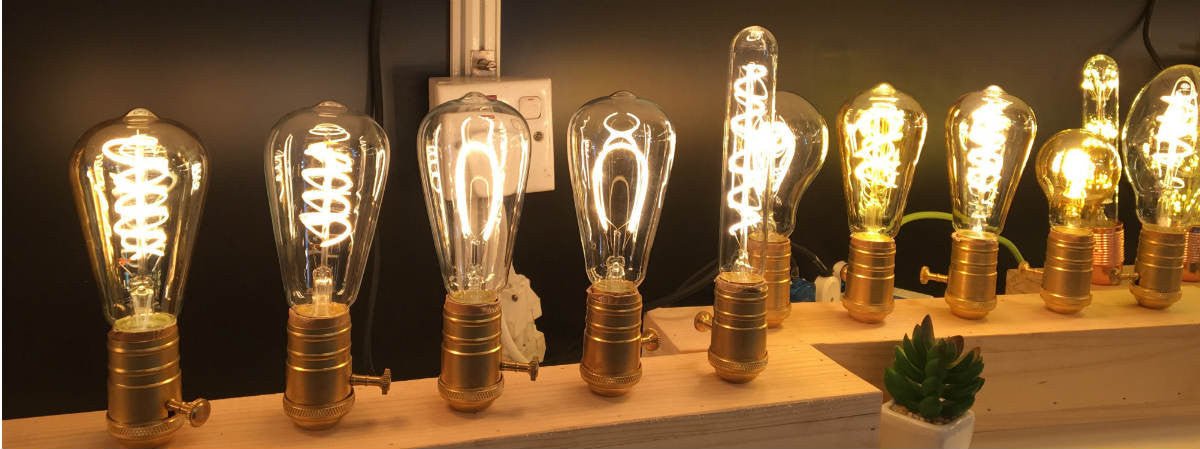 New LED Curved Filaments - Nostalgicbulbs.com