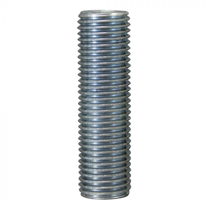 1/2" in Diameter Steel Full Thread Lamp Nipples - 10 Pack - 1-1/2" - Nostalgicbulbs.com