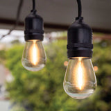 48 ft. LED String Patio Lights - 24 Sockets (E26) - Commercial Grade - Nostalgicbulbs.com