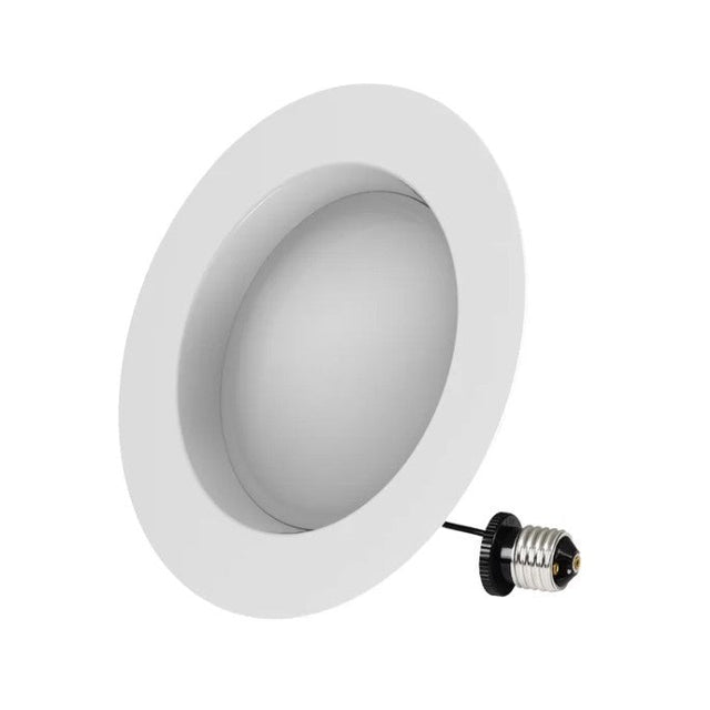 5/6 in. Integrated LED Recessed Retrofit Light With Selectable Color Temperature - 4 Pack - Nostalgicbulbs.com