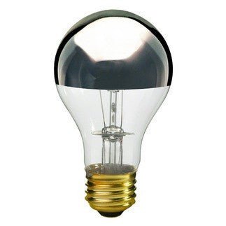 60 Watt Silver Bowl A-19 Bulb - Nostalgicbulbs.com