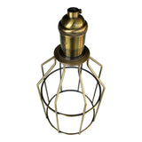 Antique Brass Cage and Socket Set - Nostalgicbulbs.com