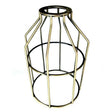 Antique Brass Light Bulb Cage - Guard for UNO Sockets - Nostalgicbulbs.com