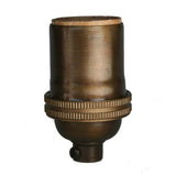 Antique Brass Standard Base Socket - Nostalgicbulbs.com