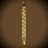 Beacon Tube Nostalgic Bulb - 40 Watt - 10.75 in. Length - Amber - Nostalgicbulbs.com