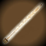 Beacon Tube Nostalgic Bulb - 40 Watt - 10.75 in. Length - Amber - Nostalgicbulbs.com