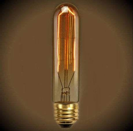 Beacon Tube Nostalgic Light Bulb - 20 Watt - 5.5 in Length - Clear - Nostalgicbulbs.com