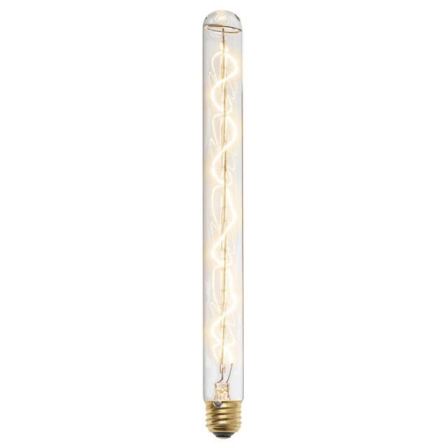 Beacon Tube Vintage Bulb - 40 Watt - 11.75 in. Length - Clear - Nostalgicbulbs.com