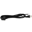 Black Cloth Covered Cord with Hi-lo Dimmer line Switch & Molded Plug - Nostalgicbulbs.com