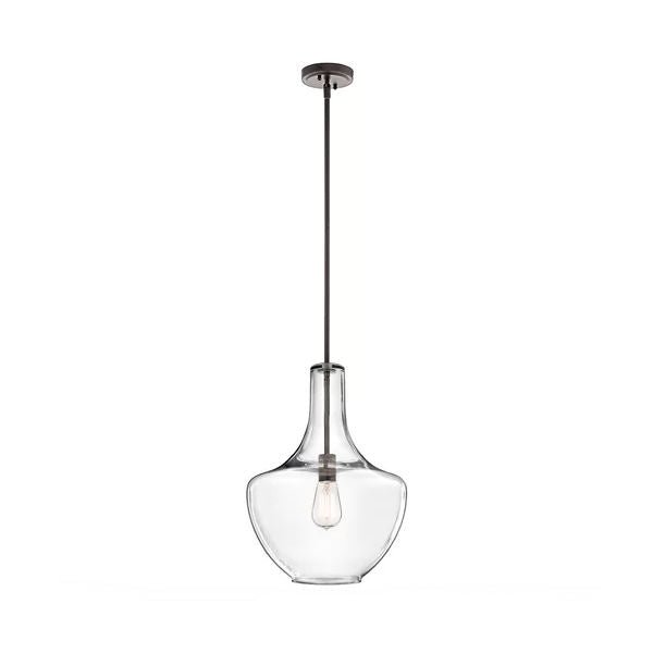 Bodega Schoolhouse One Light Glass Pendant Lamp - Nostalgicbulbs.com