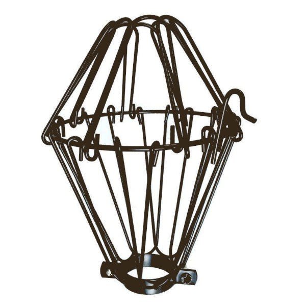 Bronze Small Wire Lamp Guard - Cage - Nostalgicbulbs.com