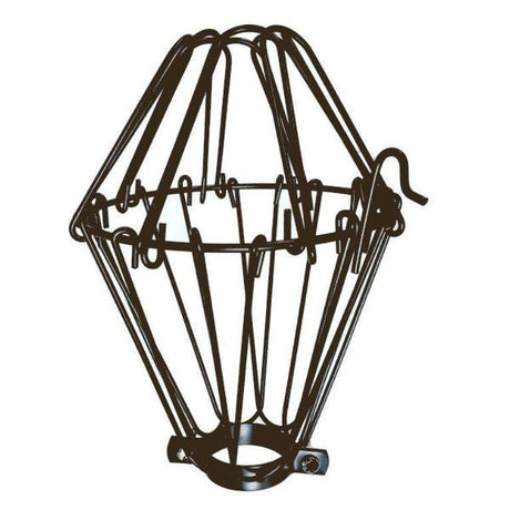 Bronze Small Wire Lamp Guard - Cage - Nostalgicbulbs.com