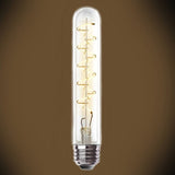 Curved LED Filament Tubular Bulb - 4 Watt - Vintage T9 - Nostalgicbulbs.com