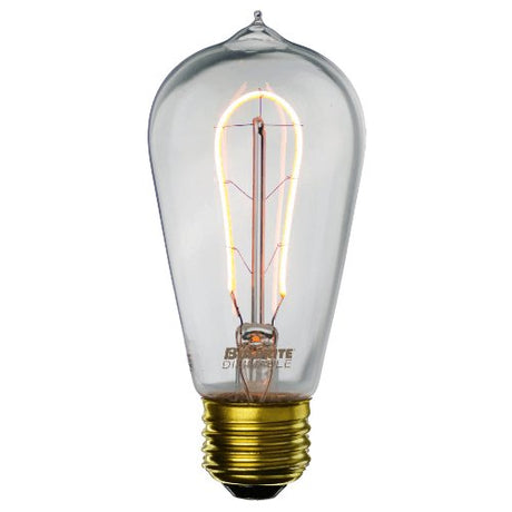 Curved LED Hairpin Filament Edison Bulb - 4 Watt - 2200K - Nostalgicbulbs.com