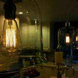 Edison Bulb - 60 Watt - 5.5 In. Length - Squirrel Cage Filament - Clear - Nostalgicbulbs.com