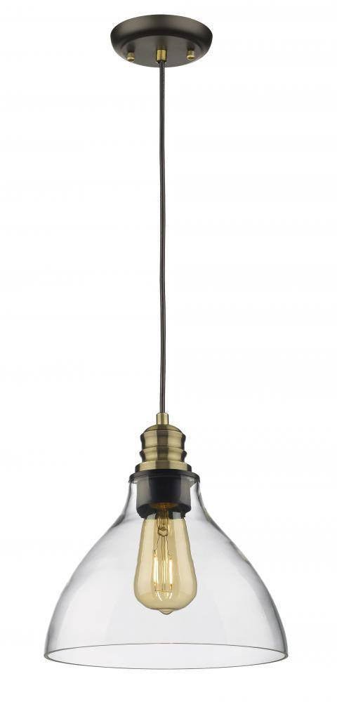 Edison One Light Clear Glass Vintage Pendant Lamp – Nostalgicbulbs.com