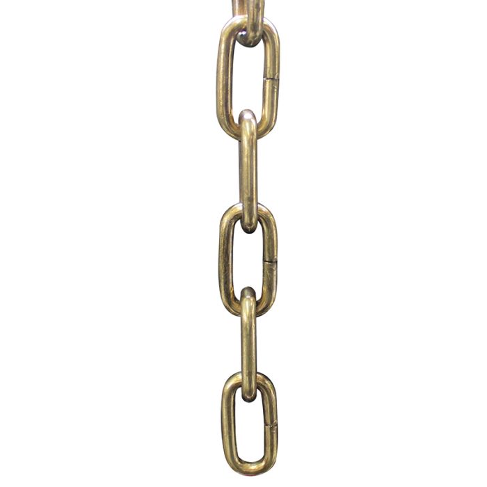 Extra Heavy Oval Steel Chandelier Chain - 300 lbs. Test - Nostalgicbulbs.com