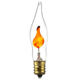 Flicker Flame - CA-5 - Clear - 3 Watt - ADL - Nostalgicbulbs.com