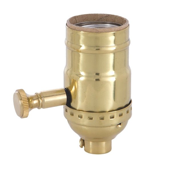 Full Range Dimmer Brass Socket - Nostalgicbulbs.com