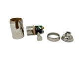 Full Range Turn Knob Dimmer Socket - Polished Nickel - Nostalgicbulbs.com