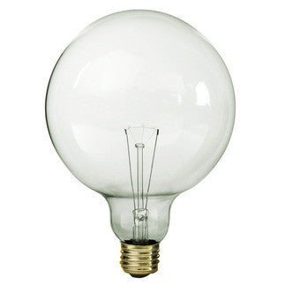 G40 Globe Bulb 40W Medium Base - Clear - Nostalgicbulbs.com