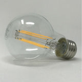 LED Filament Light Bulb - A19 Vintage - 7 Watt - Clear - 2700K - 800 Lumens - Nostalgicbulbs.com