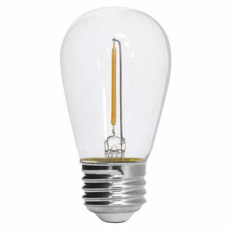 LED Filament S14 Bulb - 1 Watt - 50 Lumens - 2200K - 26-Pack - Nostalgicbulbs.com