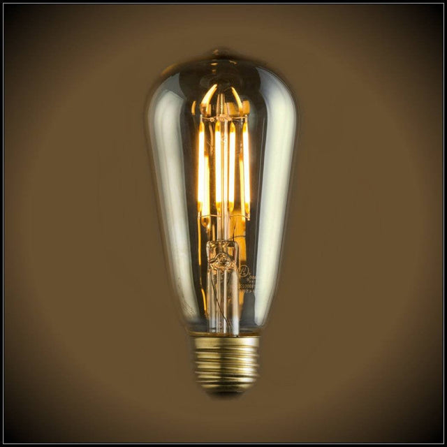 LED Filament ST19 Vintage Bulb - 6.5 Watt - 60 Watt Equal - Dimmable - Nostalgicbulbs.com