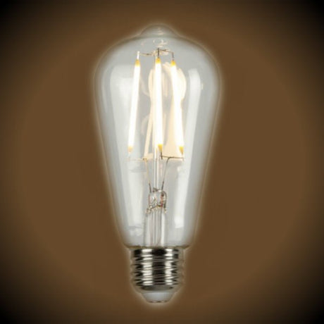 LED Filament Vintage Bulb - 6.5 Watt - Clear - Edison Style 2700K - Nostalgicbulbs.com