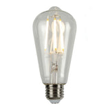 LED Filament Vintage Bulb - 6.5 Watt - Clear - Edison Style 2700K - Nostalgicbulbs.com