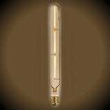 LED Filament Vintage Tubular T9 Bulb 12 in. Length - 6.5 Watt - Nostalgicbulbs.com