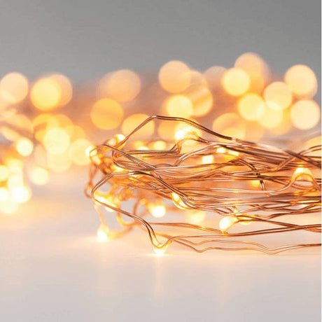 LED Starry Lights Shapeable Copper Wire - 8 ft. - Nostalgicbulbs.com