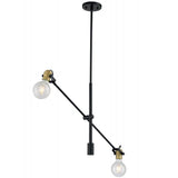 Mantra 2 Light Pendant Fixture - Nostalgicbulbs.com