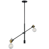 Mantra 2 Light Pendant Fixture - Nostalgicbulbs.com