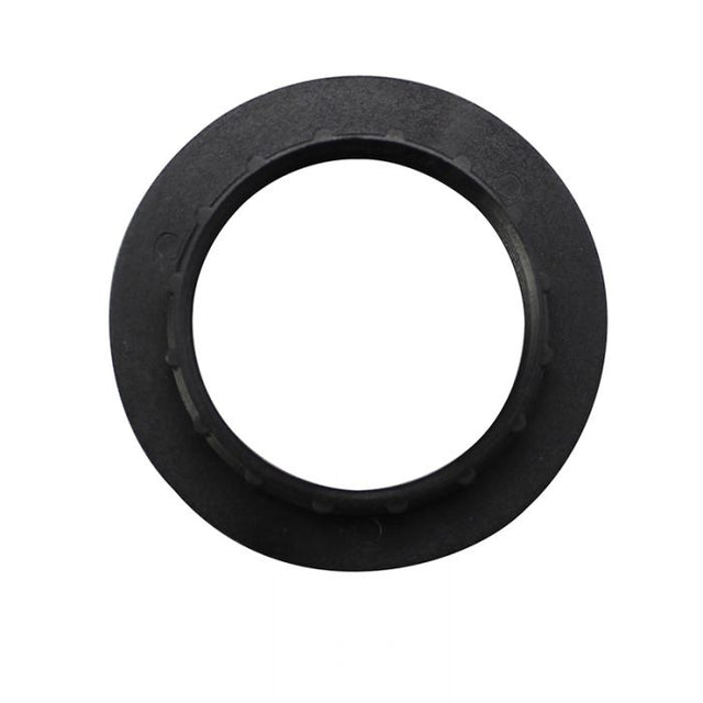 Medium Base Black Phenolic Lamp Socket Ring - Large - Nostalgicbulbs.com