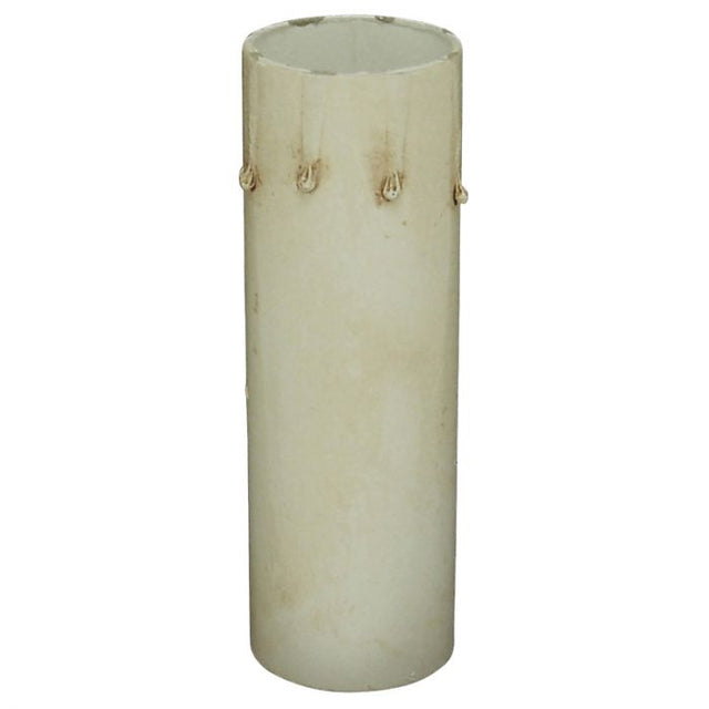 Medium Base Fiber Candle Cover with Light Drip - Nostalgicbulbs.com