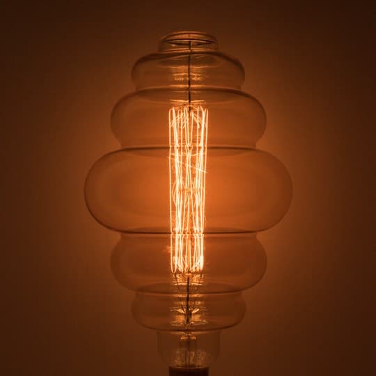 Mega Nostalgic Bee Hive Light Bulb - 15.5 in. Length - Nostalgicbulbs.com