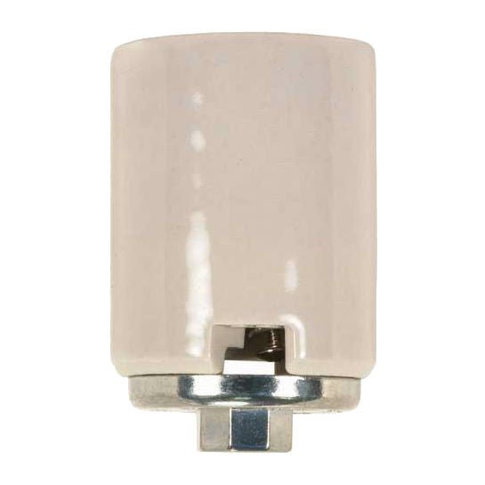 Mogul Keyless Socket Glazed Porcelain - Nostalgicbulbs.com