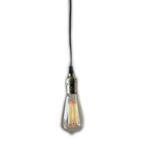 Nostalgic Classic Lamp - Nickel Socket - Nostalgicbulbs.com