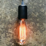 Nostalgic Classic Pendant - Bare Black Socket - Nostalgicbulbs.com