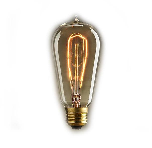 Nostalgic Edison Hairpin Light Bulb - 30 Watt - 4.95 in. Length - Nostalgicbulbs.com