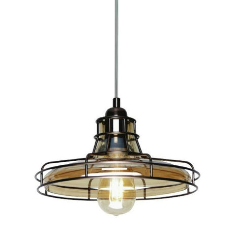 Nostalgic Glass Cage Pendant Lamp - Nostalgicbulbs.com