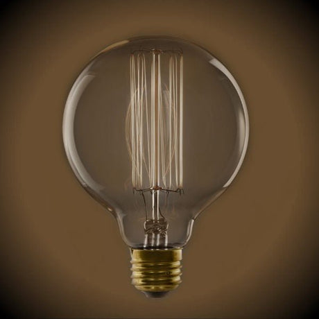 Nostalgic Globe G25 Vintage Light Bulb 40 Watt - Nostalgicbulbs.com