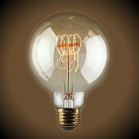 Nostalgic Globe G30 Quad Loop Vintage Light Bulb 30 Watt - Nostalgicbulbs.com