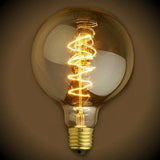 Nostalgic Globe G30 Spiral Filament Vintage Light Bulb - 40 Watt - Nostalgicbulbs.com