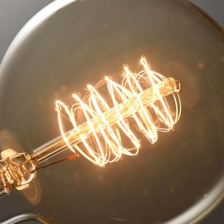 Nostalgic Globe G30 Spiral Filament Vintage Light Bulb - 40 Watt - Nostalgicbulbs.com