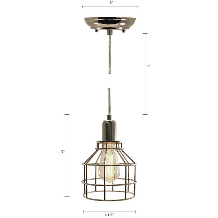 Industrial buy Cage Pendant Light