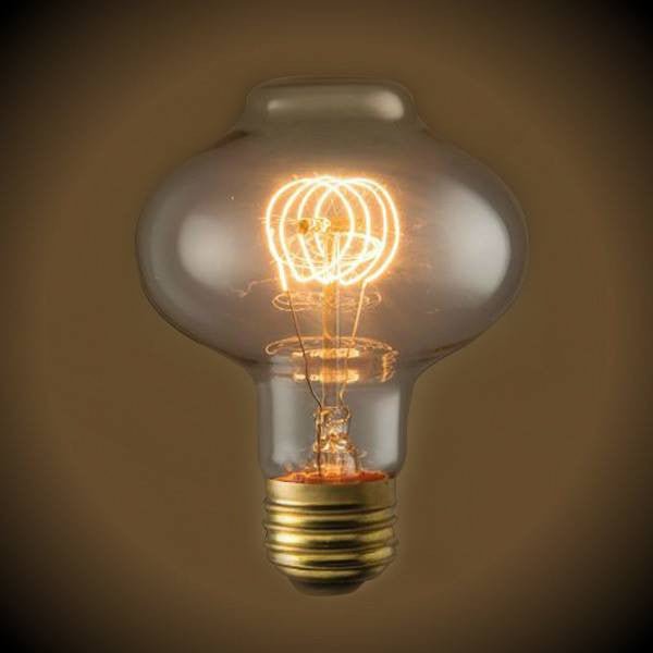 Nostalgic Lantern Light Bulb - 40 Watt - 4.5 in. Length - Nostalgicbulbs.com