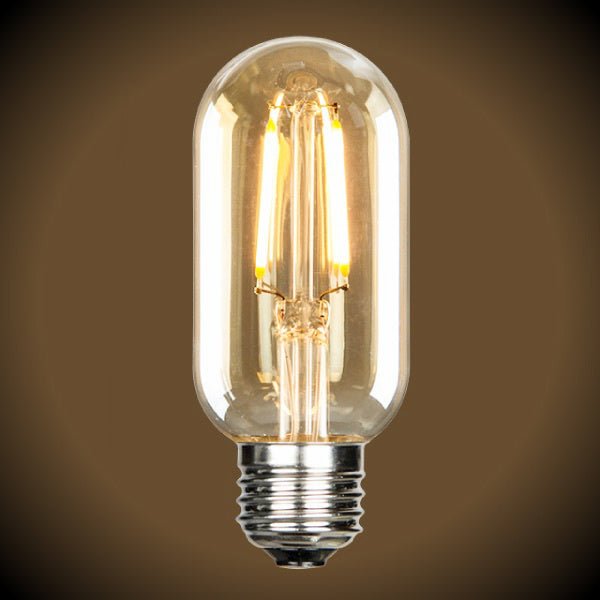 Nostalgic LED Filament Bulb -1.5 Watt - Radio Style T14 - 2200K - Nostalgicbulbs.com