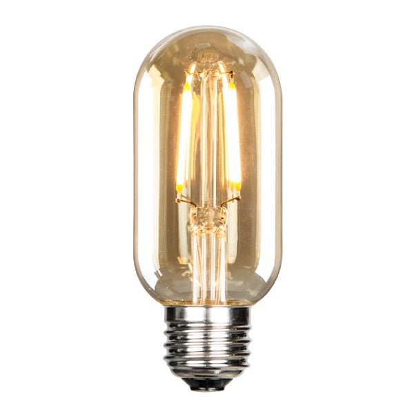 Nostalgic LED Filament Bulb -1.5 Watt - Radio Style T14 - 2200K - Nostalgicbulbs.com